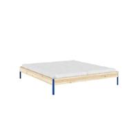 Core Bed Frame 180x200 Raw/Vivid Blue