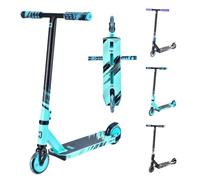 CORE CB1 Mini Beginner Stunt Scooter - Kids Stunt Scooters 6 Years and Up, Beginner Kick Scooter for 110mm Wheels - Pro Scooters For Teenagers & Kids - Teal/Black