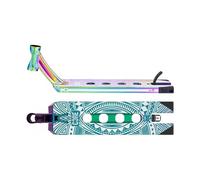 Core CL1 Stunt Scooter Deck 5 x 19 - Pro Lightweight Deck for Stunt Scooters & Custom Scooters, Grip Tape included, Perfect for Skatepark riding - Neochrome