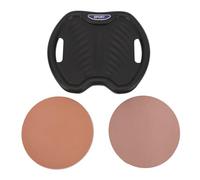 Core Coaster Ab Wheel Roller 4 Wheels Mute Core Strength Trainer Multidirectional Abdominal Workout Equipment With Knee Mat For Home Gym Office ABS Material 4pcs Set