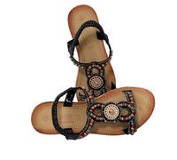 Core Collection Womens Ladies Low Wedge Sandal Heel Platform Diamante Slingback Sandals Summer Wedge Sandals (BLACK1, UK Footwear Size System, Adult, Women, Numeric, Medium, 5)