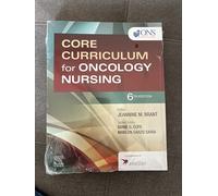 Core Curriculum for Oncology Nursing