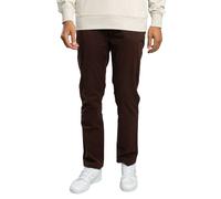 Core Denton Essential Twill Chino Trousers Dark Brown 38W x 32L