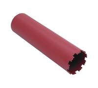 Core Drill Bit for Concrete, M22 Thread, 16.14in Depth, Red, Flat and Great Wall Teeth