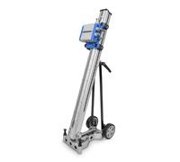 Core Drill Stand Drilling Diameter up to 480 mm 760 mm Stroke - Concrete Drills by MSW Black,Blue,Silver
