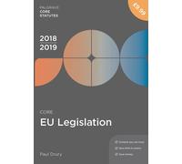 Core EU Legislation 2018-19