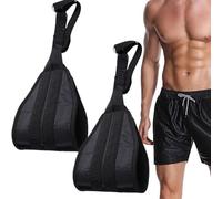 Core Exercise Straps - Hanging Arm Slings, Fitness Support Harness | Reinforced Stable Suspension-Training Accessory, Lightweight Strength Workout Gear for Athletes Gym Outdoor Travel Daily Routine