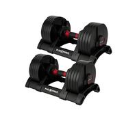 CORE FITNESS® Adjustable Dumbbell Weight Set by Affordable Dumbbells - Space Saver - Dumbbells for Your Home