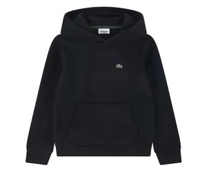 Core Fleece Pullover Hoodie - male - Lacoste - Kids Sweatshirts - Black - 10 Y - Kids 10 Y