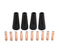Core Gasless Nozzle Tips Kit,for MIG Welding with Flux and Core crafted from Metal suitable for daily operations with simple maintenance and comfortable handling