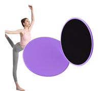 Core Gliding Plate - Pilates Core Slider, Balance Training Pad | Stability Control Workout Glider Full Body Gliding Disc with Foot Grip to Strengthen Abdominal Muscles