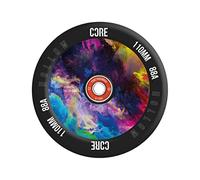 CORE Hollow Stunt Scooter Wheel 110mm ABEC 9 Bearings (Replacement Pro Scooter Wheels) - Black/Galaxy