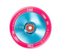 CORE Hollow Stunt Scooter Wheel 110mm ABEC 9 Bearings (Replacement Pro Scooter Wheels) - Pink/Blue