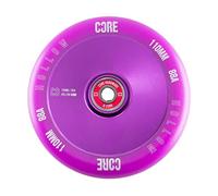 CORE Hollow Stunt Scooter Wheel 110mm ABEC 9 Bearings (Replacement Pro Scooter Wheels) - Purple