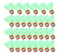 Core Lightweight - Ball Skirt Multicolour Flight Badminton Sponge 30-Pack Speed for Nylon Stable Balls Shuttlecocks Dependable Plastic Beginners Children Training Slow