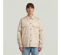 Core Lightweight Overshirt - Beige - Men M
