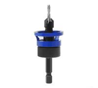 Core Limiter Drill Bit with 9.5mm Shank and Integrated Countersink for Reliable Woodworking Use on Hinges Locks and Custom Drawer Projects (9.5 * 3.2)