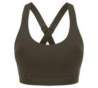Core Medium Impact Bra Tombo Dark Olive XXS