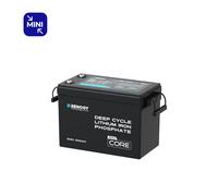 Core Mini - 12.8V 200Ah LiFePO4 Battery w/ Low-Temperature Protection - 4 Pack w/ Battery Monitor (Save £35.99)