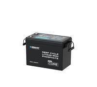 Core Mini - 12.8V 200Ah LiFePO4 Battery w/ Low-Temperature Protection - 1 Pack w/ Battery Monitor (Save £59.99)