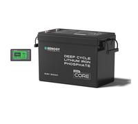 Core Mini - 12.8V Lithium Iron Phosphate Battery 300Ah / 200Ah / 100Ah - 300Ah / 1 Battery W/ Battery Monitor