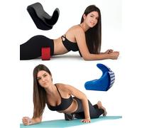 Core Nexus Rotating Psoas Muscle Release Tool & Iliacus Release Tool, Black | Dual-tip trigger point massager for hip flexor, piriformis, glutes, QL & SI joint; deep tissue myofascial; TPU; Made in USA