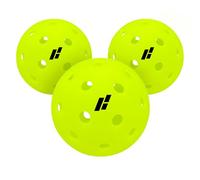 CORE Pickleball-IMPACT40 | Outdoor Pickleball Balls - Durable, Regulation Size - USAPA Approved & Offical Brand-Pickleball World Cup, 3 Balls-Neon