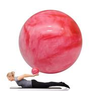 Core Pilates Ball, 9.8 Inch Workout, Anti Burst Exercise Ball Strength Core Training Tool, Yoga Gym Ballet Stability Fitness Accessory, Between Knees Support Use Home Fitness