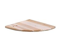 Core Products Natural Wood Corner Floating Shelf 28.5cm