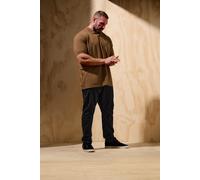 BadRhino Big & Tall Brown Core Polo Shirt - Men's - Plus Size Curve