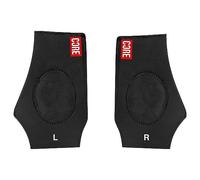 Core Pro Ankle Sleeves - 1 Pair Gel Padded Ankle Support Compression Sleeve Ankle Guard prevent injury for Skateboarding, Stunt Scooter, BMX - (Black)