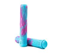 CORE Pro Handlebar Grips, Soft 170mm Longneck Bike Grips fits Stunt Scooters BMX MTB (Refresher Pink/Blue)