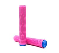 CORE Pro Handlebar Grips, Super Soft 170mm Longneck Universal Cycling Grip fits all Stunt Scooters BMX & Mountain Bikes, Premium comfort Bicycle Handle Grip - Pink