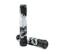 CORE Pro Handlebar Grips, Super Soft 170mm Longneck Universal Cycling Grip fits all Stunt Scooters BMX & Mountain Bikes, Premium comfort Bicycle Handle Grip - Slate (White Marble)