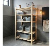 Core Products 5-Shelf Freestanding Storage Rack Unit, Heavy-Duty