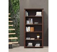 Boston Tall Bookcase, Dark Brown