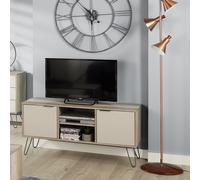 Core Products Augusta 2 Door Flat Screen TV Unit - H57cm x W114.5cm x D39.5cm in Beige Core Products Beige