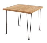 Core Products Augusta Industrial Pine Standard Lamp Table H47.5Cm X W53.8Cm X D53.8Cm