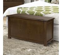 Core Products Boston Ottoman - H55cm x W90cm x D40cm in Dark Brown Core Products Dark Brown