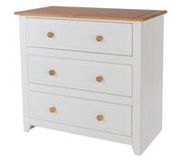 Core Products Felka 3 Drawer Chest, White