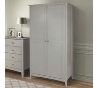 Core Products Como Grey Grey 2 Door Wardrobe Grey