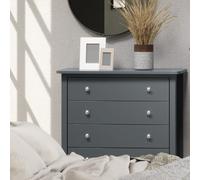Como 4 Drawer Midnight Blue Chest of Drawers - Wilko