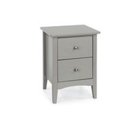 Core Products Como Light Grey 2 drawer beside cabinet