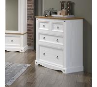 Core Products Halea 4-Drawer Chest - White, White