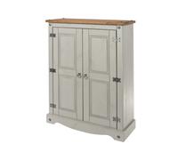 Core Products Corona Grey 2 Door Cupboard Unit, Grey