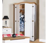 Core Products Corona 2 Door Wardrobe in White Core Products White