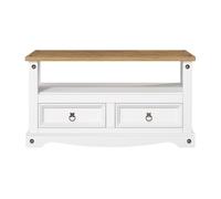 Corona White Flat Screen TV Unit, White