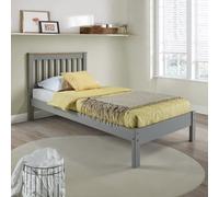 Core Products Corona 3'0" Single Slatted Low End Bedstead in Light Grey Core Products Light Grey Single