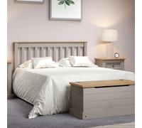 Core Products Corona 4'6" Slatted Low End Bedstead in Light Grey | Size: Double Core Products Light Grey Double