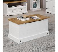 Core Products Halea Pine Storage Trunk - White, White